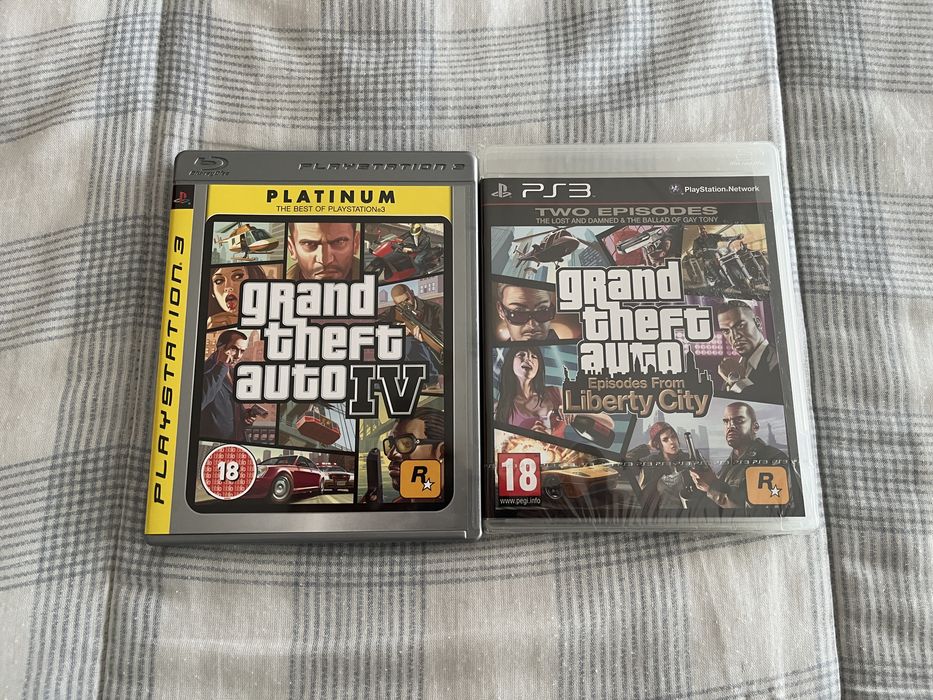 Conjunto GTA IV + GTA Episodes From Liberty City PS3 + Ofertas