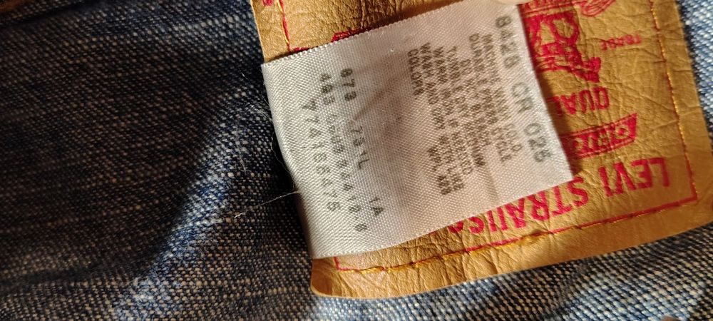 damska kurtka jeansowa levis S