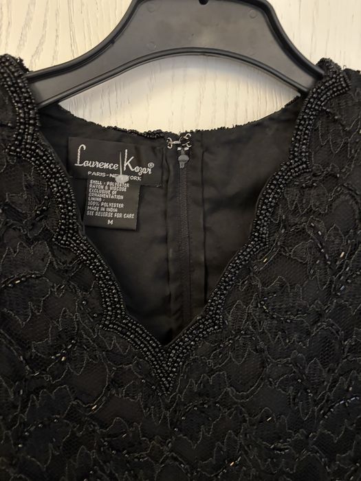 Czarna koronkowa bluzeczka elegancka karnawal bal impreza