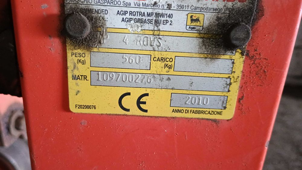 Pielnik Gaspordo HP z podsiewaczem nawozu