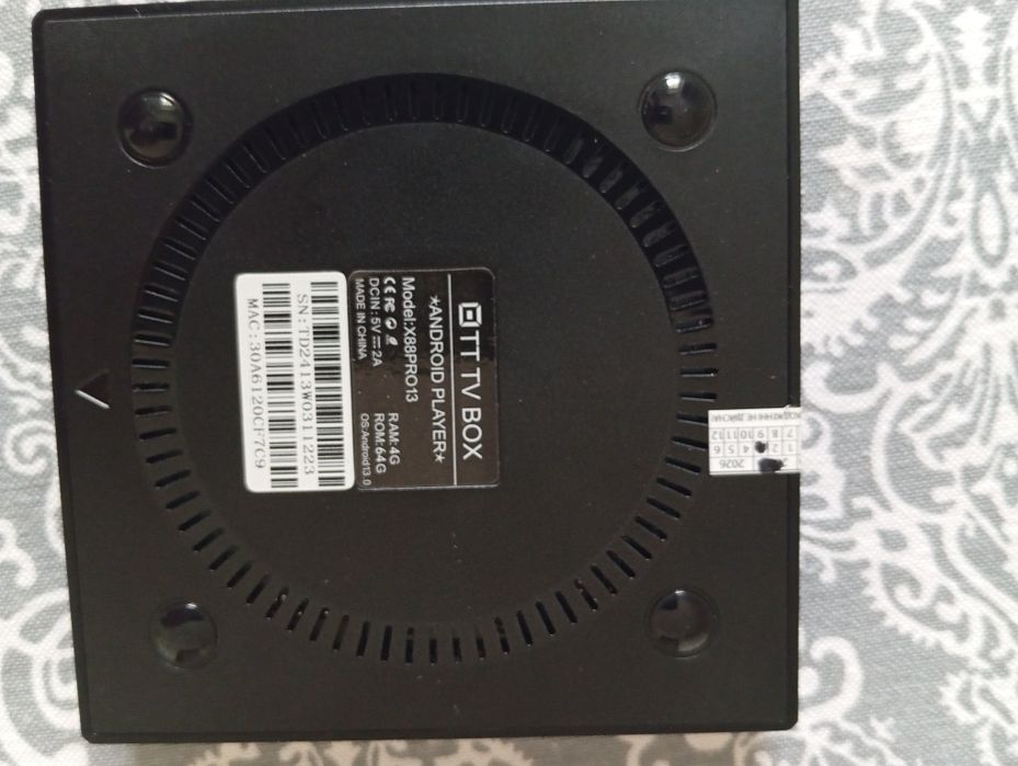 Смарт ТБ приставка X88 Pro 13 4/64 Android 13, WIFI 6, Smart TV Box