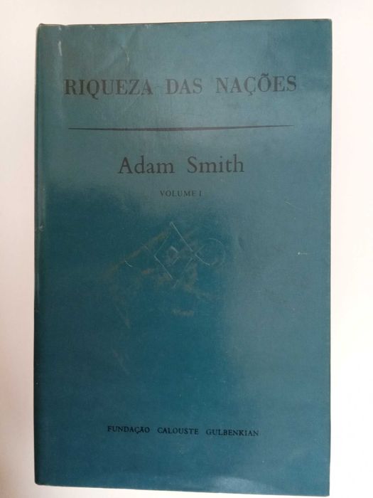 Riqueza das Nações Vol.1 - Adam Smith