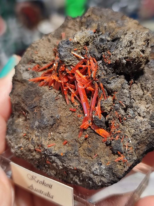 Minerały krokoit Australia