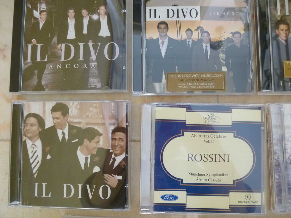 CD dos il Divo e outros