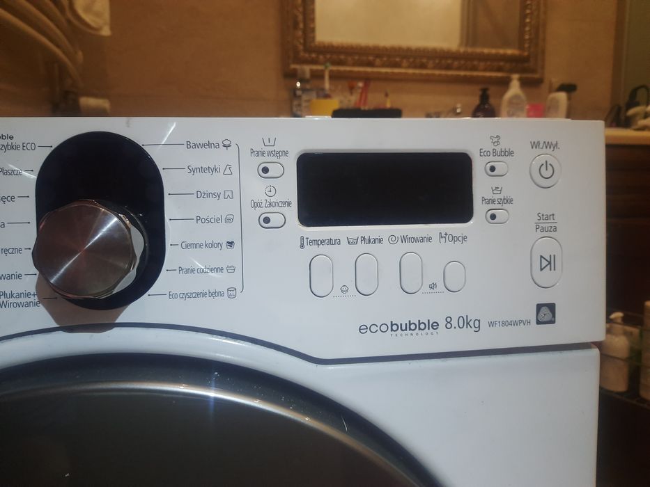Pralka samsung ecobuble 8kg WF1804WPVH czesci