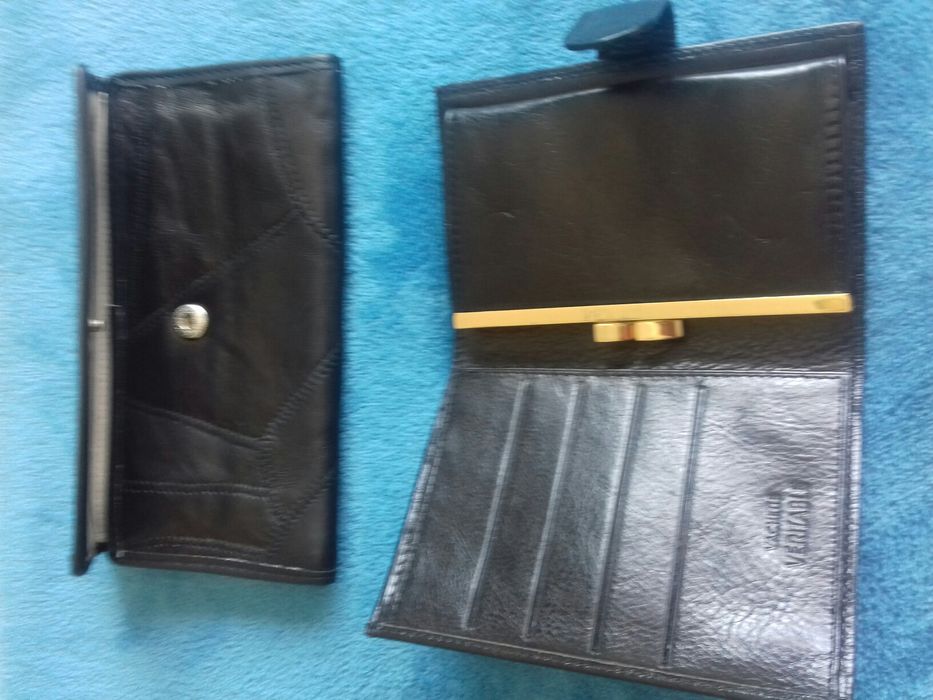 Carteiras em pele