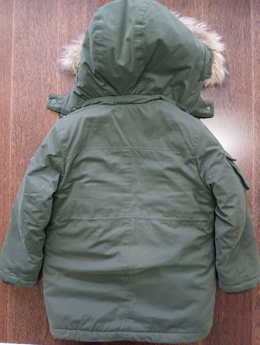 Blusão parka menino