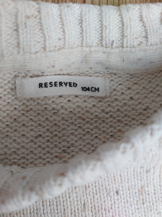 Bawełniany sweter i joggery r.104