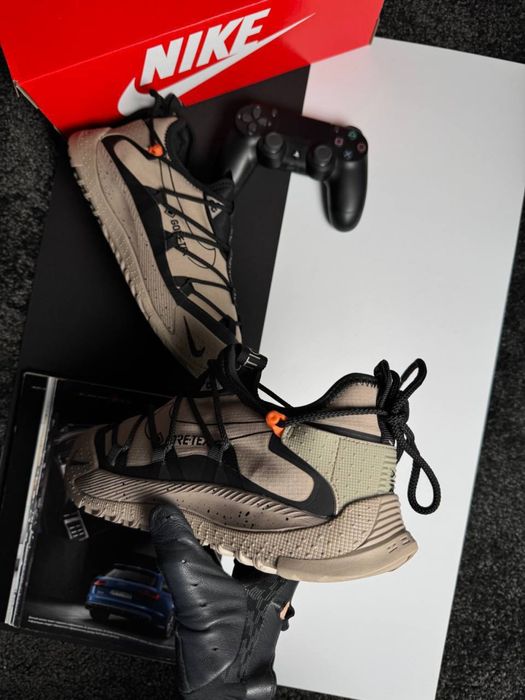 Чоловічі кросівки найк антарктік Nike ACG Terra Antarktik Low GTX Beige Black [41-45]