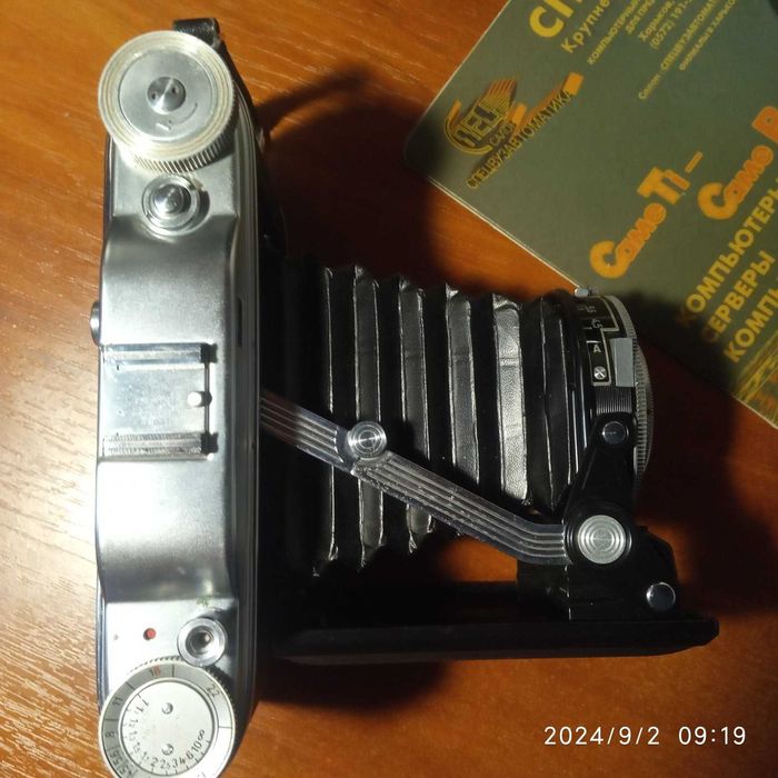 винтажный фото аппарат AGFA RECORD 1938 г.