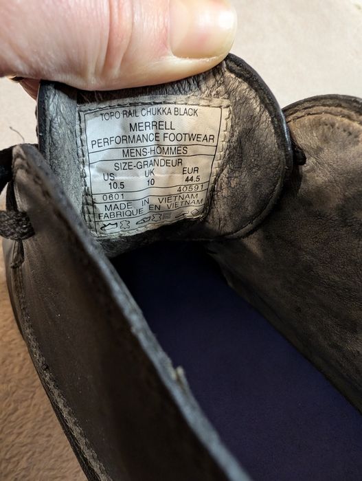 Черевики Merrell 44.5 р. 29см демісезон натуральна шкіра