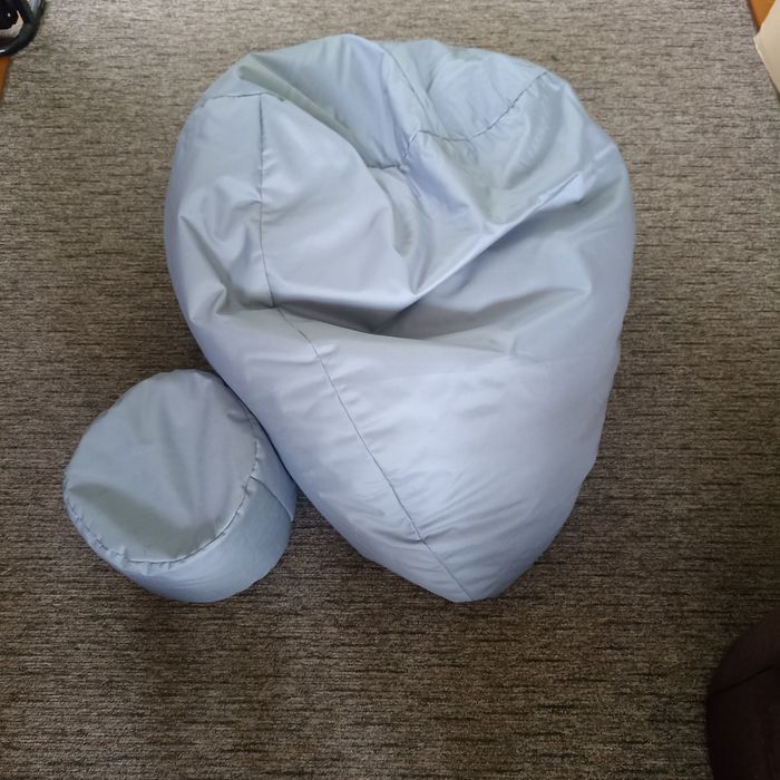 Pufa siedzisko worek xxxl szary