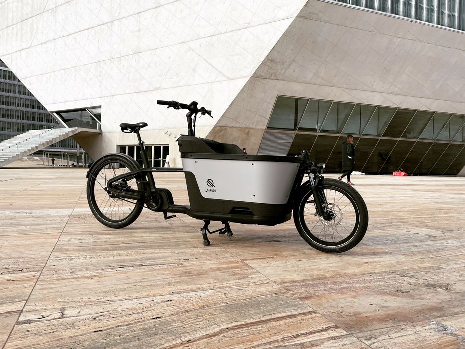 Cargo bike holanda marca carqon