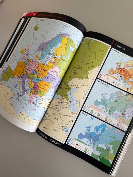 Atlas geograficzny dla klas 5-8 szkoły podstawowej