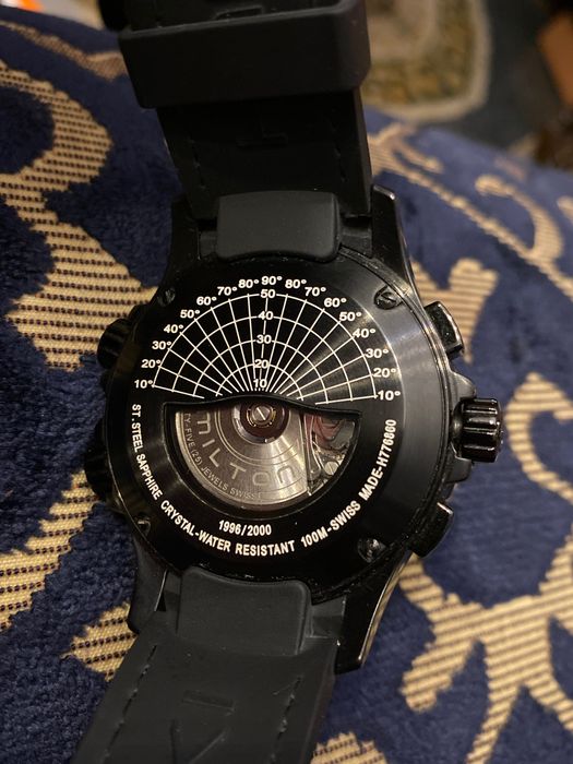 Relógio Hamilton Khaki X-Wind Automático edição Limitada n 1996 Novo