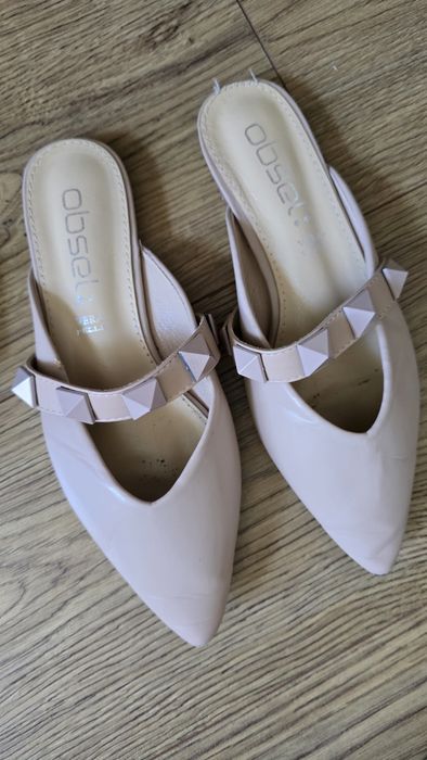 Max mara шльопанці шкіра 35.5