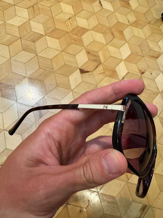 okulary Missoni Square Sunglasses brązowe