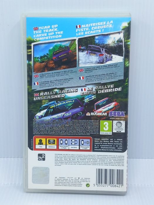 Sega Rally Sony PSP