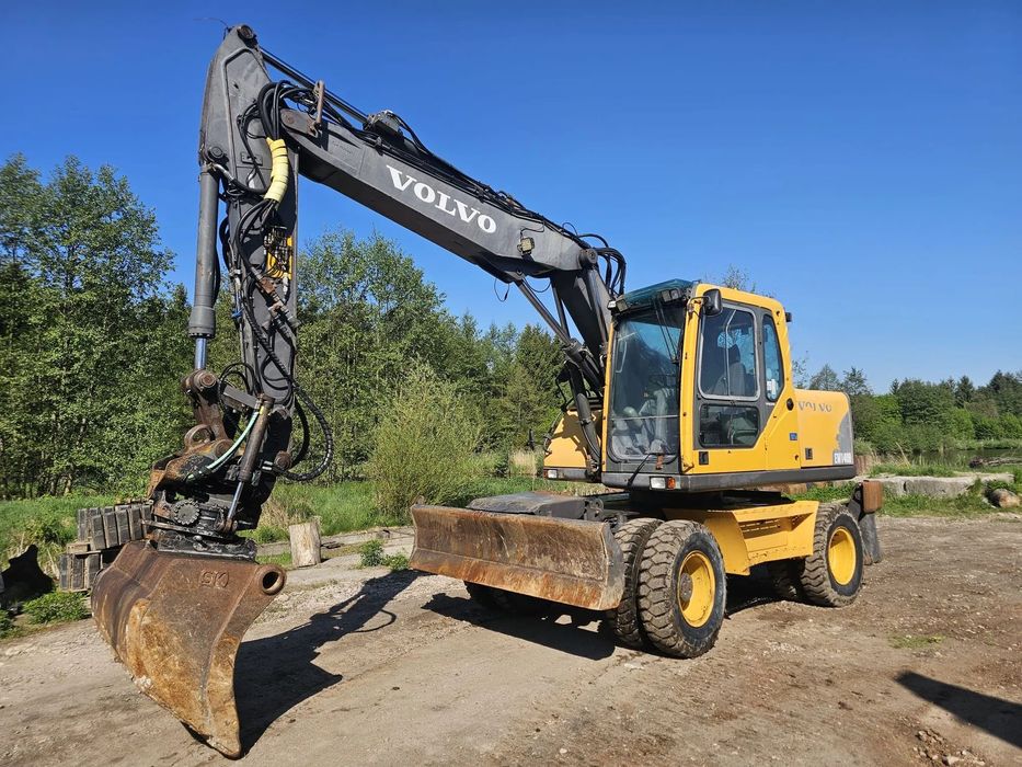 Volvo EW140B \ ew 140 ew140c ew160  10500 mth | rototilt | centralne smar. | stan BDB |