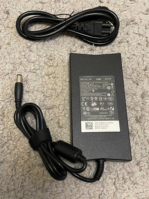 Блок живлення для ноутбука DELL 19.5V 7.7A 150W (7.4*5.0mm) + кабель