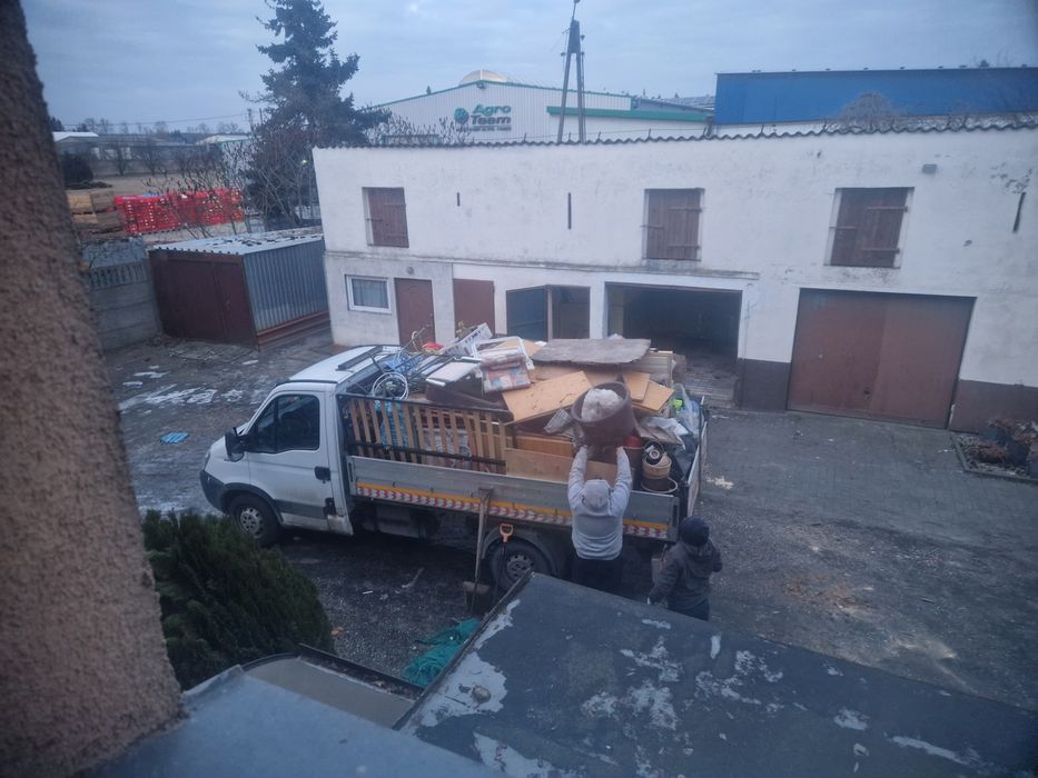 Witam śmieci gruzu likwidacja mieszkań  gabaryty