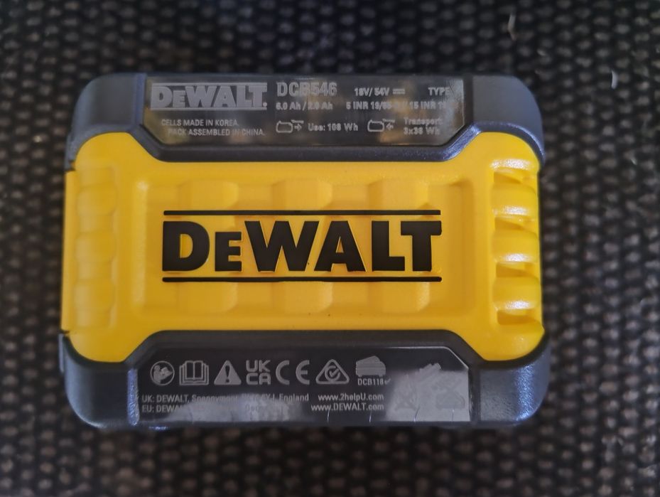 Bateria DeWalt 6ah FLEXVOLT