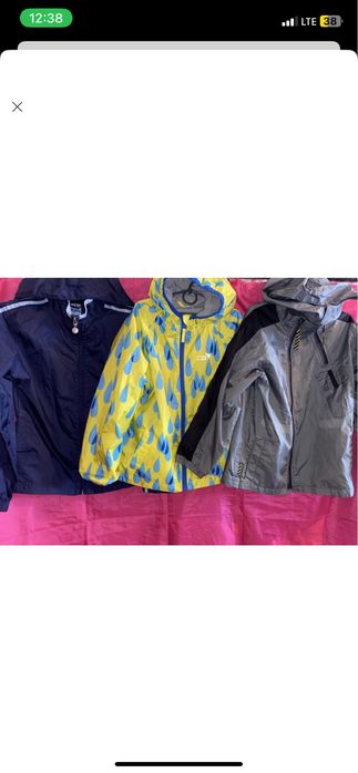 Курточка вітровка спортивна ветровка дождевик