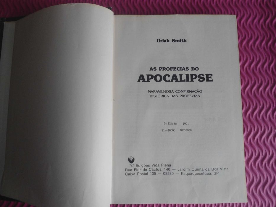 As Profecias do Apocalipse por Uriah Smith