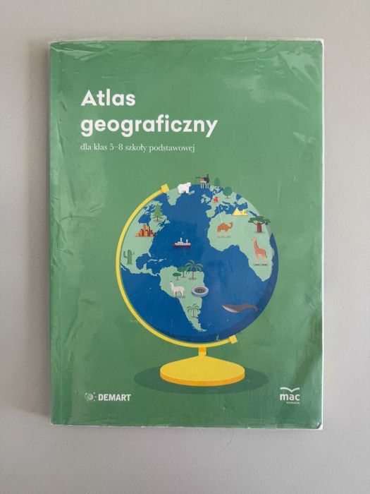 Atlas geograficzny dla klas 5-8 szkoły podstawowej