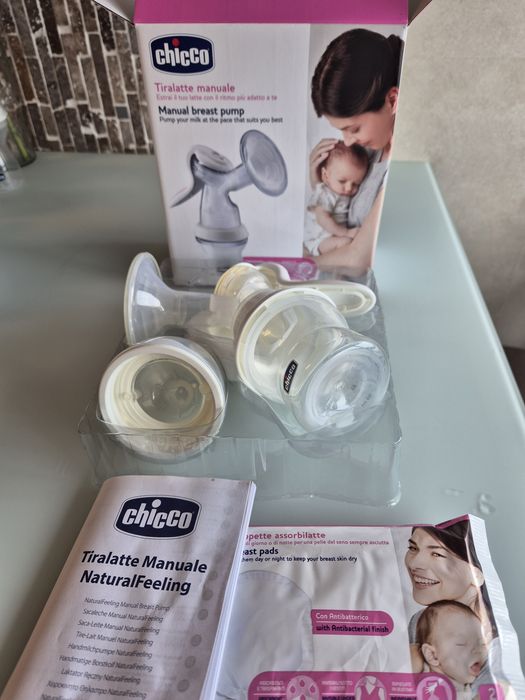 Bomba tira-leite manual Naturalfeeling Chicco