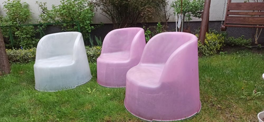 Fotele plastikowe IKEA KIMME