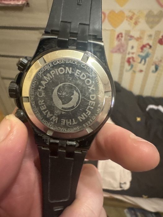 Продам оригинал часы edox delfin The Original Chronograph 10113-3M-NIN