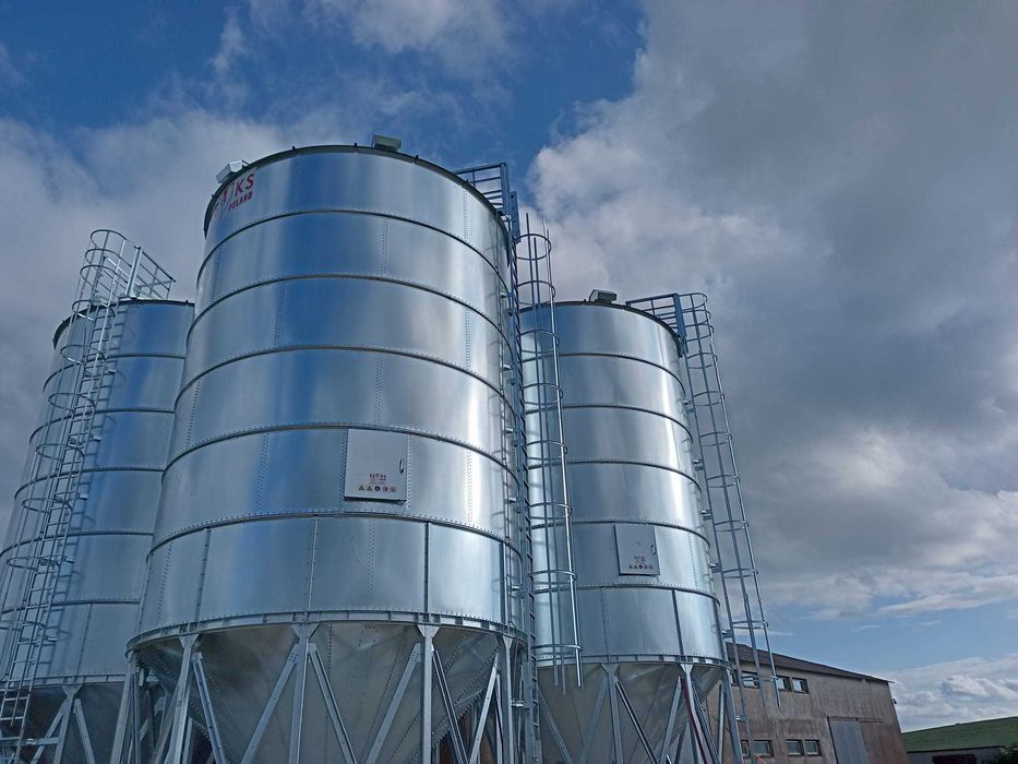 Silos zbożowy lejowy  152t KBKS POLAND PRODUCENT