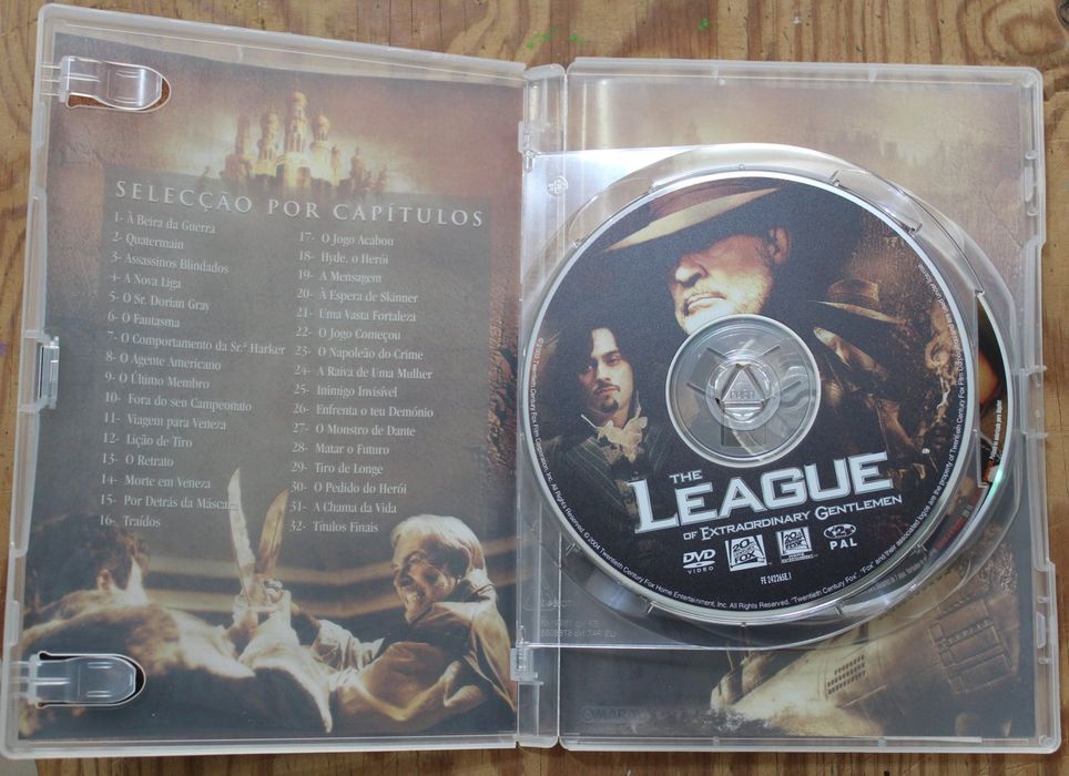 Filme DVD "Liga de Cavalheiros Extraordinários" (2003)
