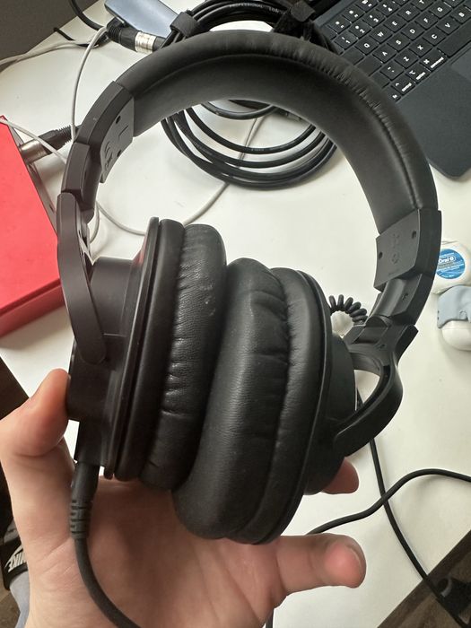 audio-technica ath-m40x stan bardzo dobry