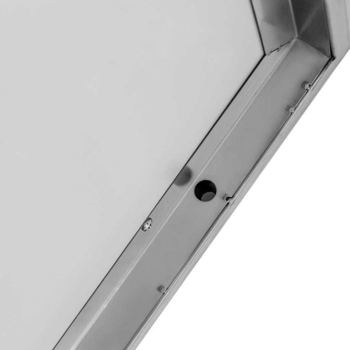 Blat do stołu gastronomicznego przyścienny stal nierdzewna 140x70 cm