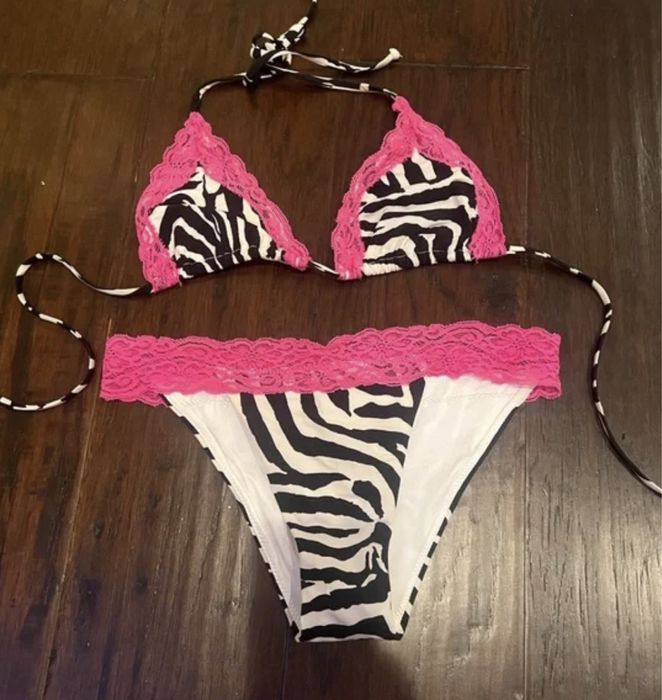 Beach bunny zebra bikini rozmiar M
