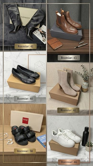 Markowe buty/ubrania