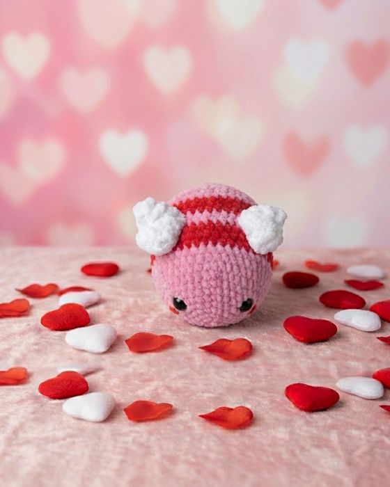 Duża Pszczółka Pluszowa na Walentynki