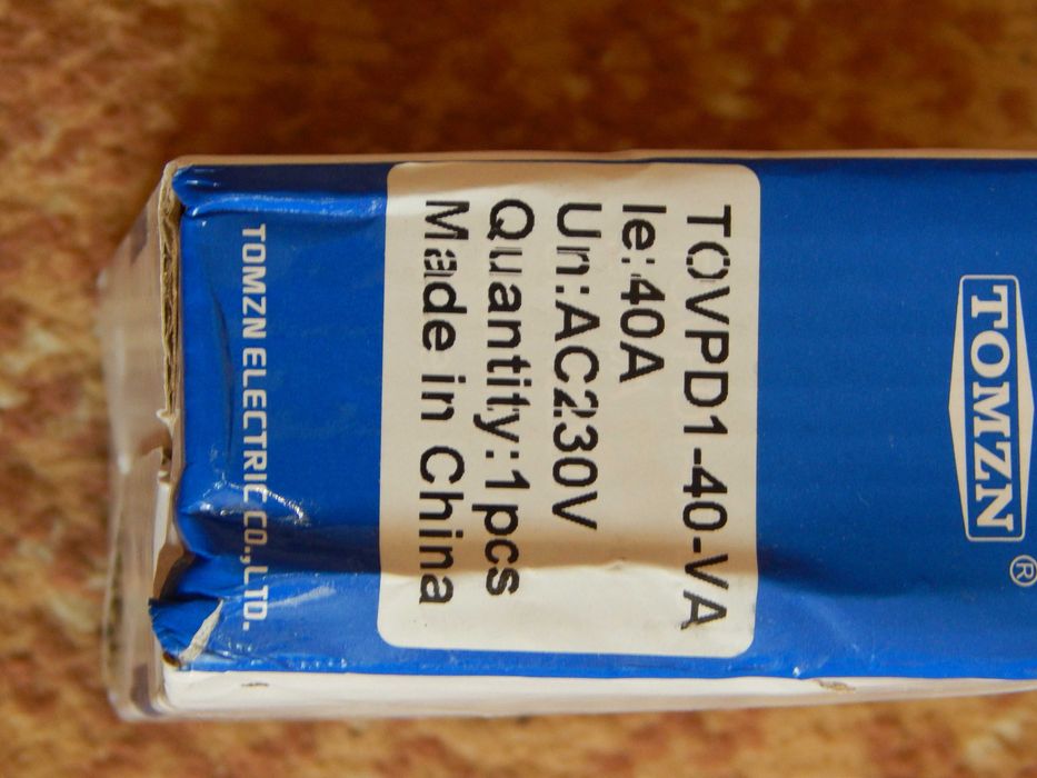 Реле напруги і струму Tomzn 40 А