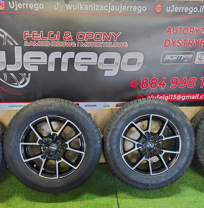 Koła zimowe OPEL COMBO 16x5x108 - Continental VanContact 215/65/R16c