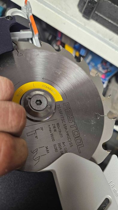 Pilarka tarczowa Festool HKC55 EB-BASIC bez aku