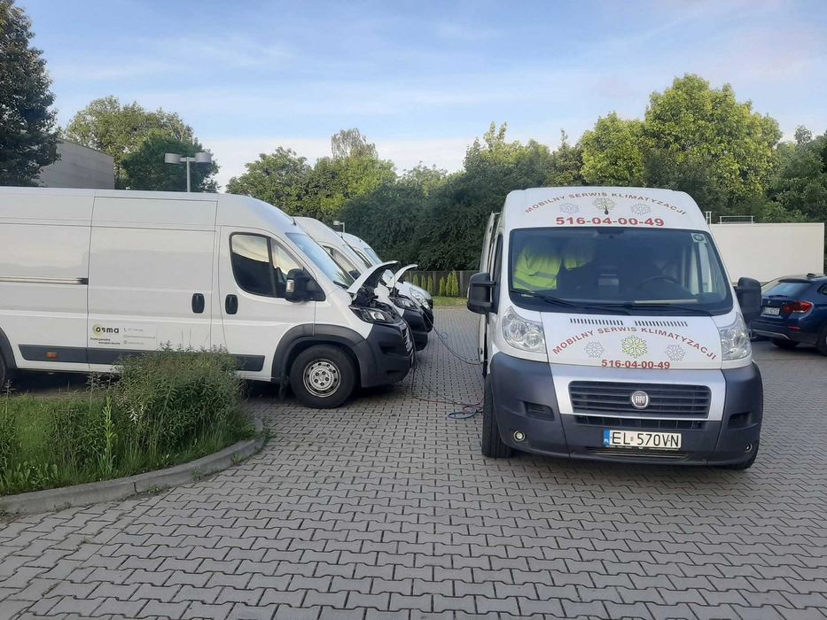 Klimatyzacja samochody ciężarowe budowlane rolnicze