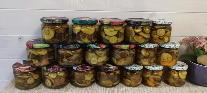 Grzybki marynowane 350g.
