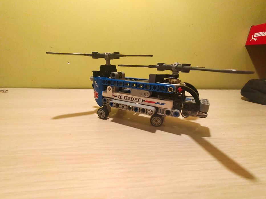 Lego Technic 42020 KOMPLETNY Helikopter 2w1 + instrukcje
