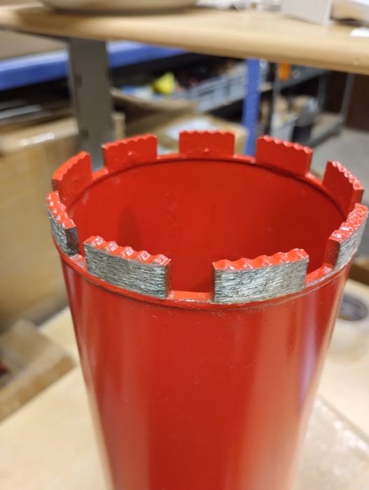 Wiertło koronowe diamentowe do betonu 102 x 450mm wiertnica otwornica