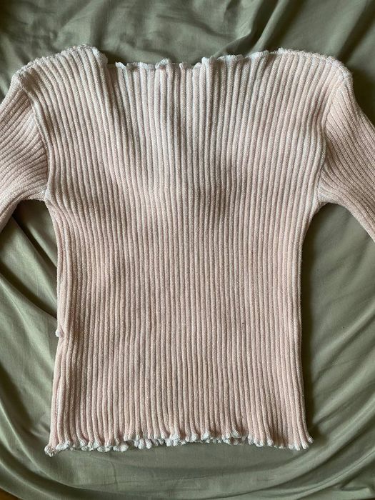 Розовая кофта/топик