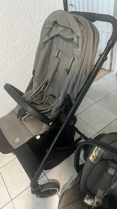 Carrinho e ovo  bebe usado cybex
