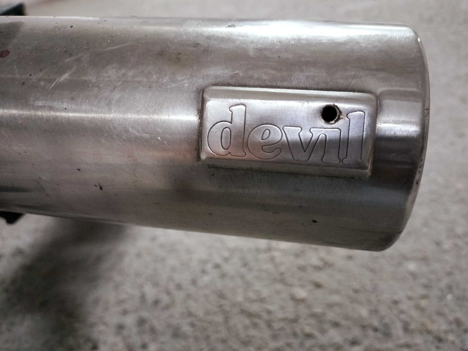 Linha + Panela Escape Especifica DEVIL Honda Civic CRX 16i16 ED9