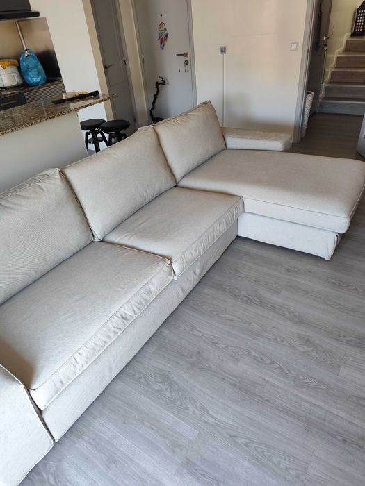 sofá com chaise longue